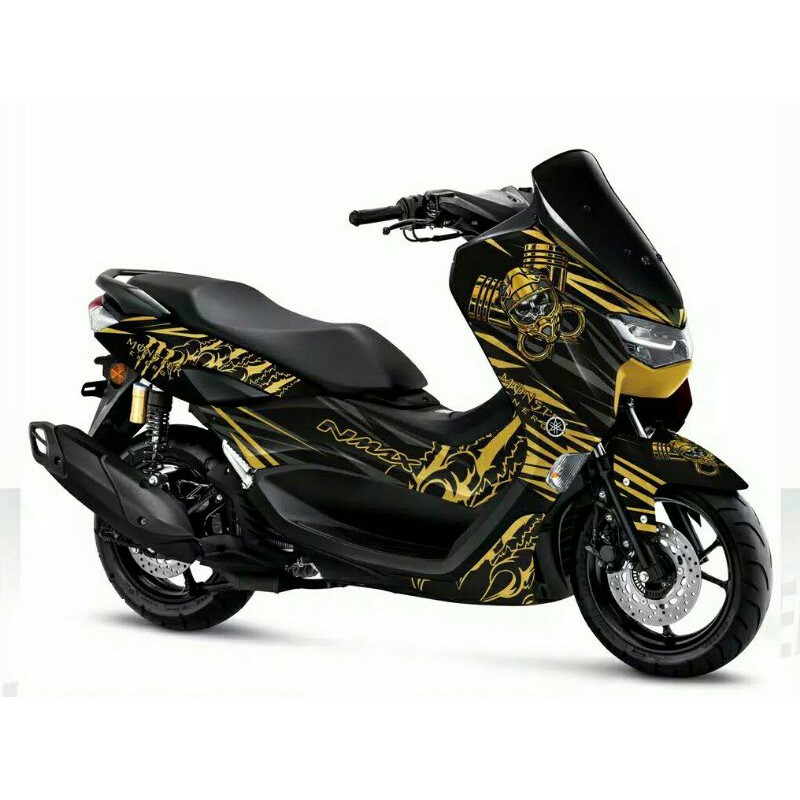 Decal Nmax Monsters Variasi Gold Nmax New 2020 FullBody