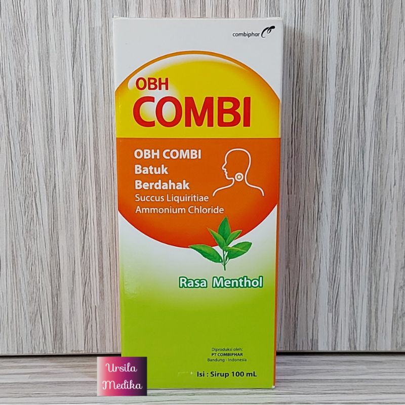 Jual OBH Combi Sirup 100ml Rasa Menthol | Shopee Indonesia