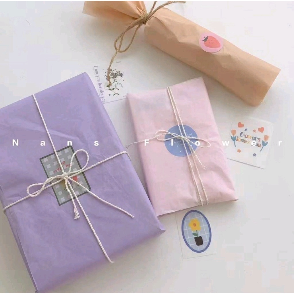 

Kertas Tisu Pembungkus Buket Bunga Gaya Korea Untuk Hadiah Pernikahan