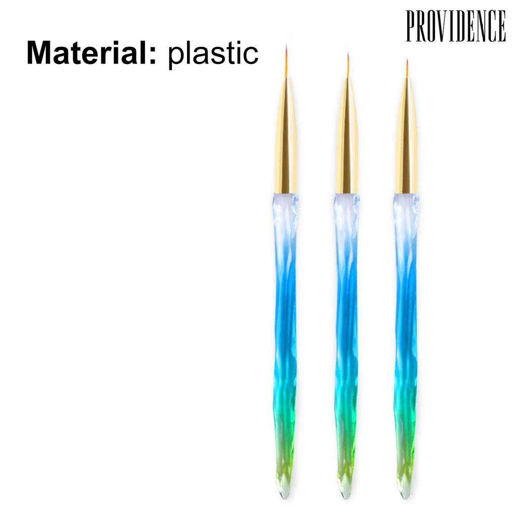 Pen Liner Multifungsi Bahan Plastik Flexible Untuk Salon Nail Art