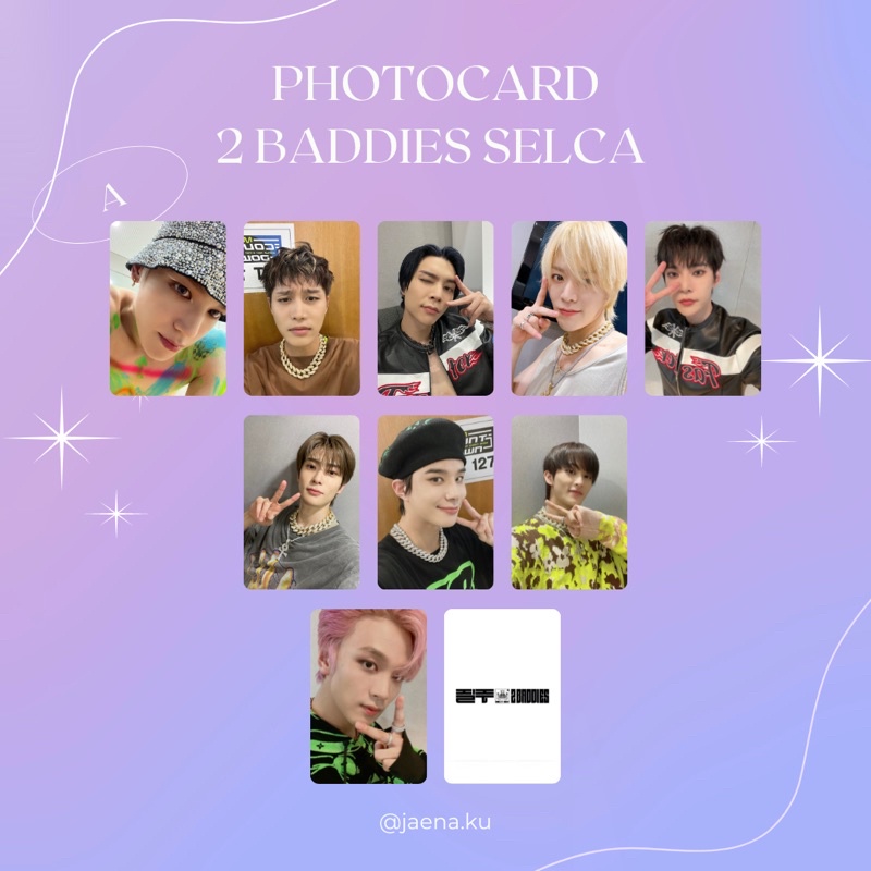 [NCT 127] PHOTOCARD SELCA 2 BADDIES NCT 127 ‼️BACA DESKRIPSI‼️