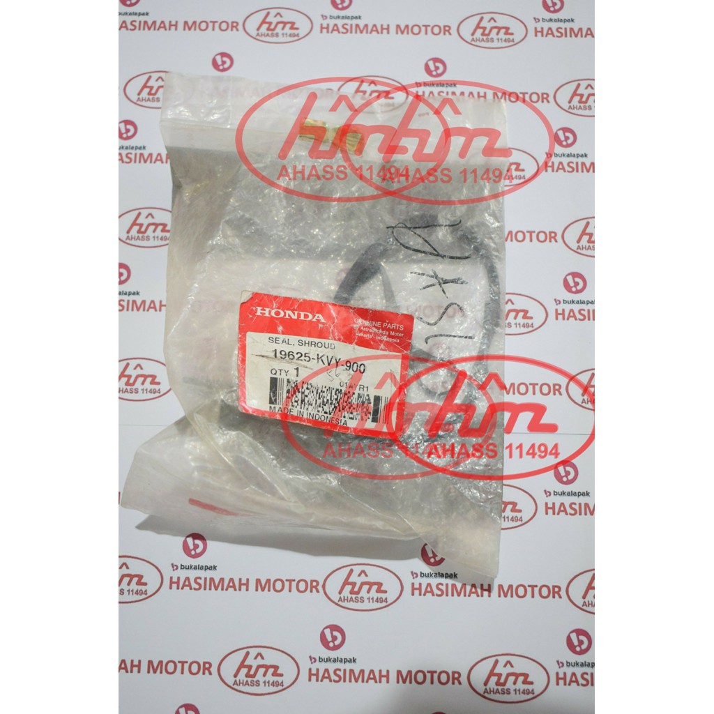 SEAL SHROUD HONDA BEAT KARBU & SCOOPY KARBU - KODE PART: 19625KVY900