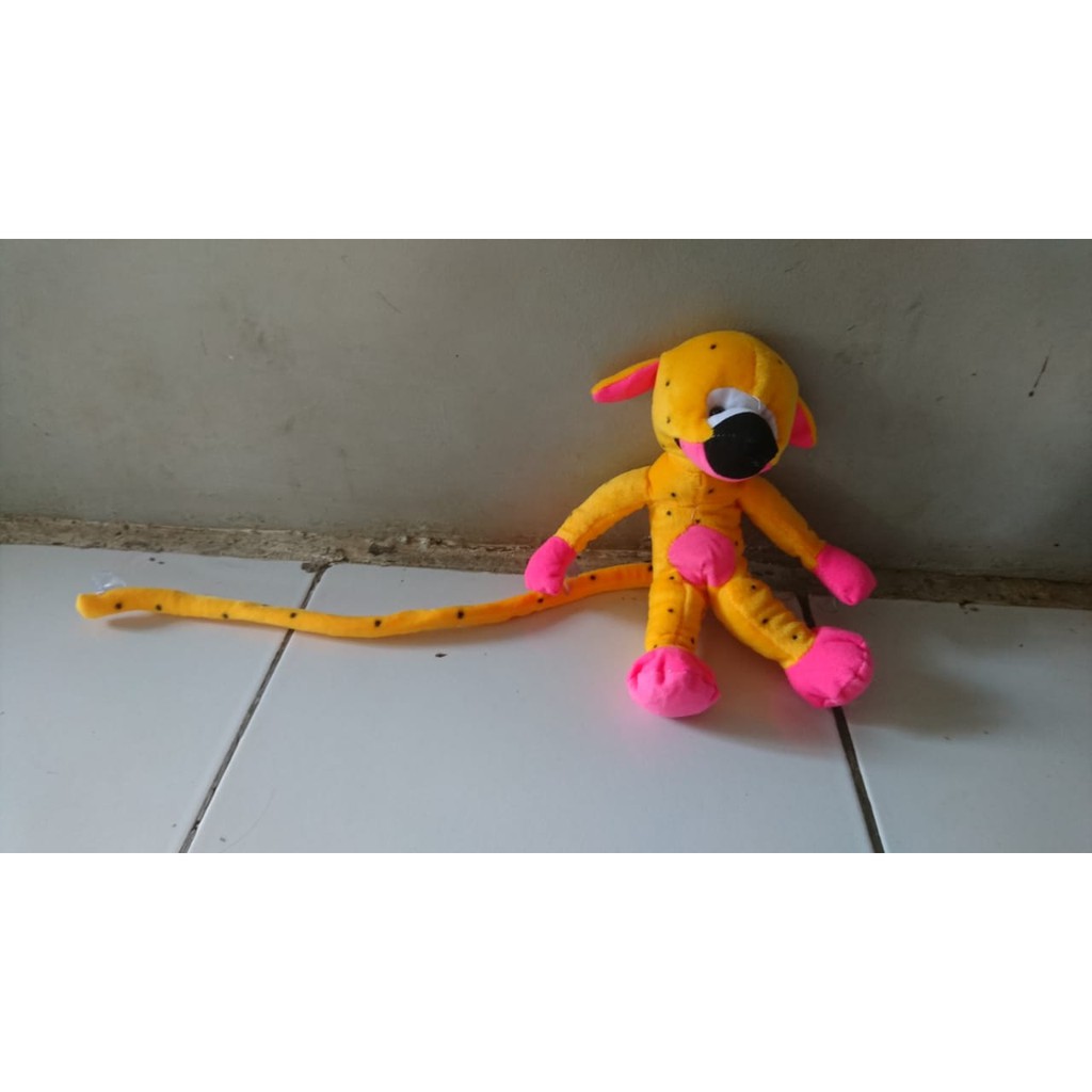 Boneka tempelan kaca mobil karaker marsupilami