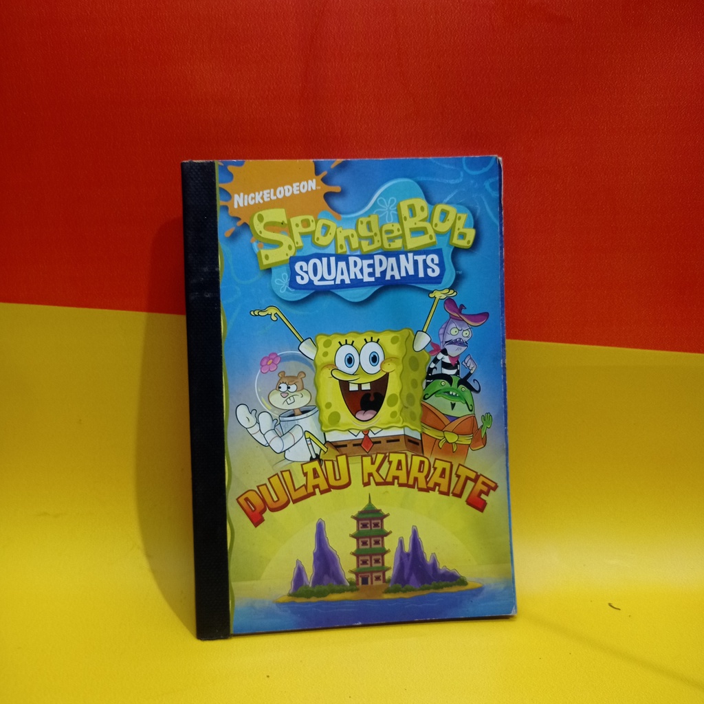 buku spongebob pulau karate