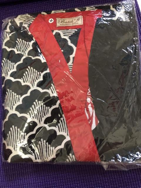 Atasan Batik Dolby Dolbi Dobby Doby Tenun Sutra Tulis Halus Katun Atbm Baron ,sarombit Atasan