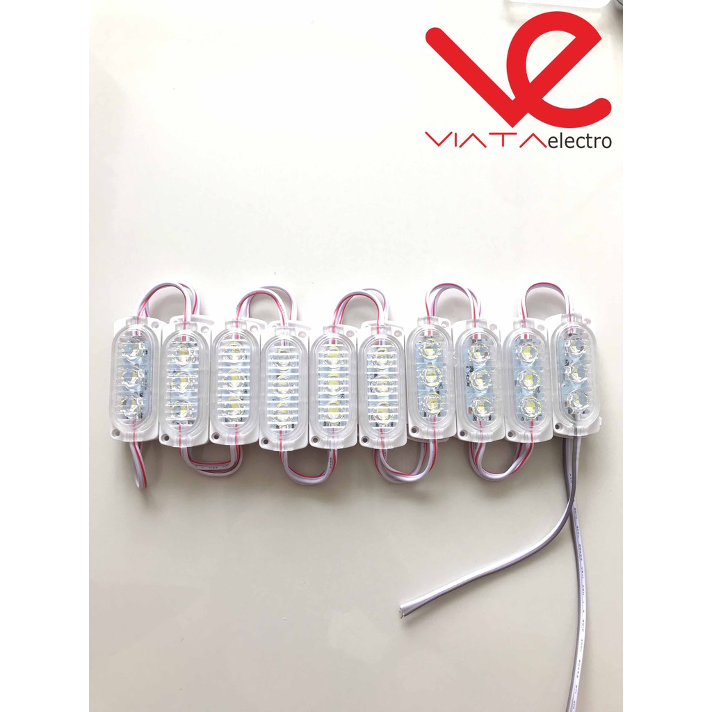 LED ULTRASONIC  3 MATA 12 &amp; 24V LED KOTAK TRUK LED MODUL 3 MATA ULTRASONIC 12 - 24V