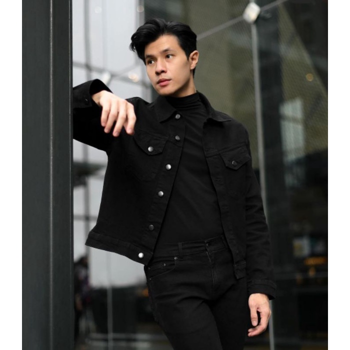 DENIM SLIM FIT JACKET BY MALE