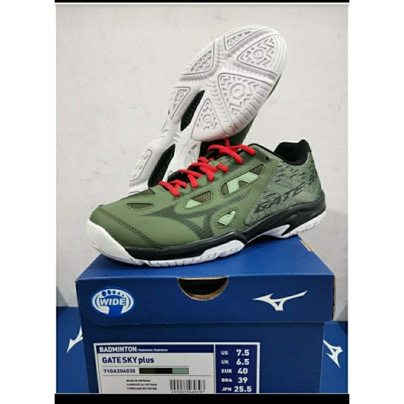 SEPATU BADMINTON MIZUNO GATE SKY PLUS ORIGINAL BULUTANGKIS