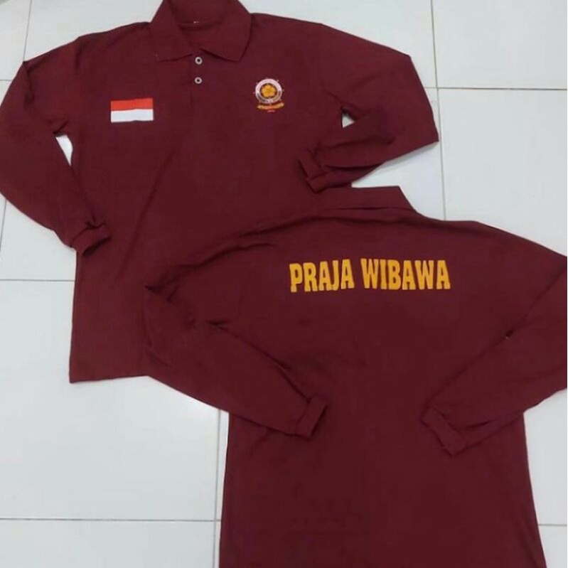 Kaos Polo Logo POL PP - Lengan Panjang