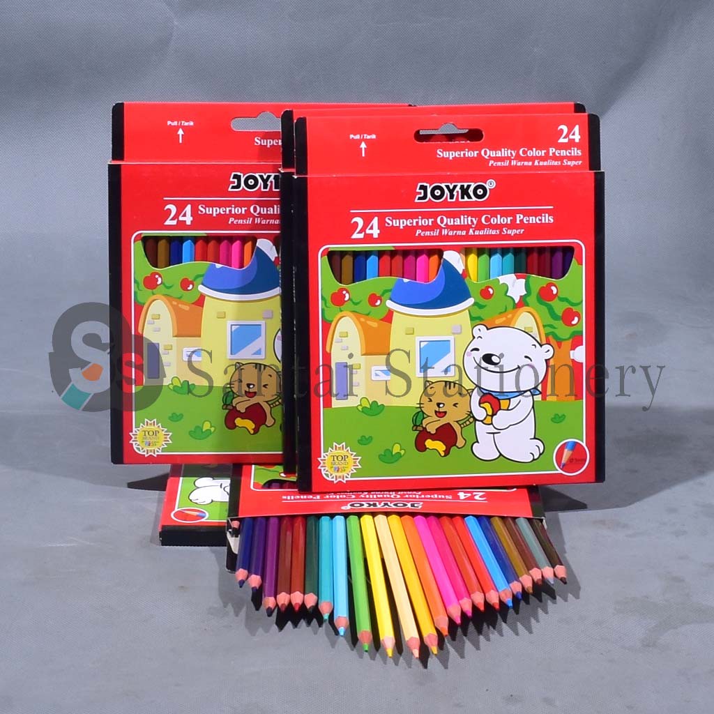 

Pensil Warna Joyko 24 Warna CP-24PB