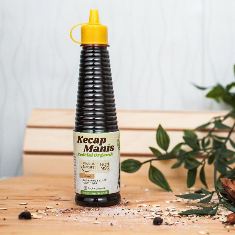 

Lingkar Organik - Kecap Kedelai Manis 150ml | 350ml