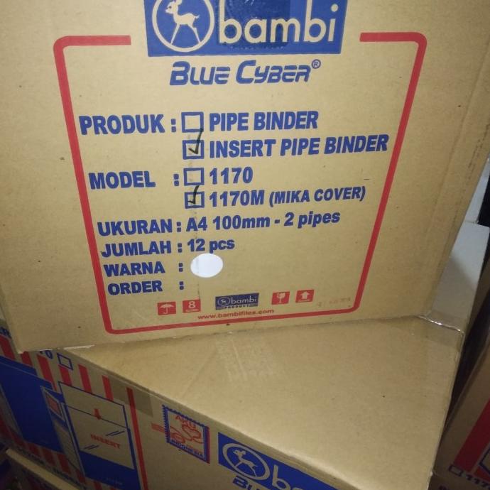 

Ordner A4 - 100 MM 2 Pipe Binder By Bambi