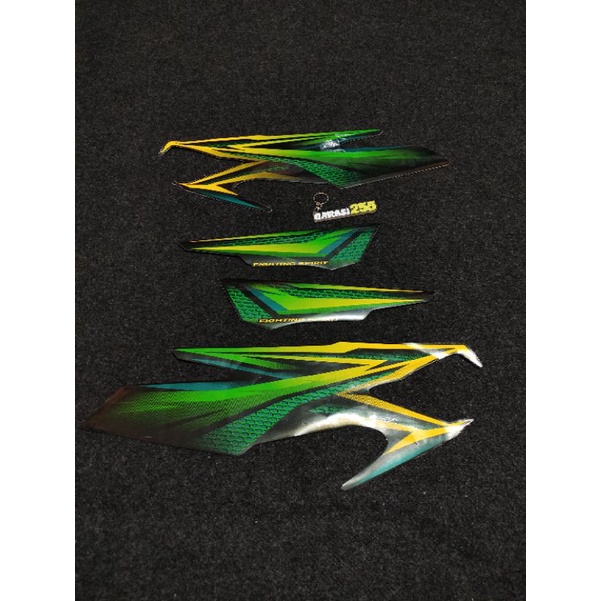 striping sticker list rxking 2005 hijau striping rxking 2005 hijau