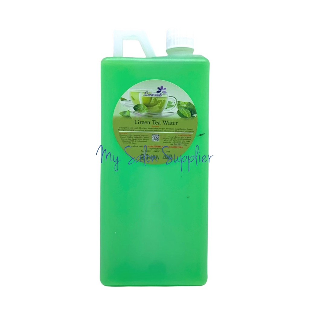 Larassanti Green Tea Water 1L Penyegar Toner Wajah