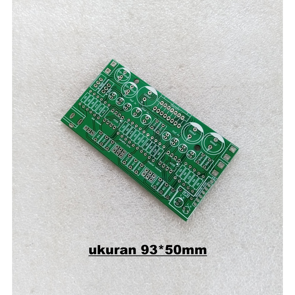PCB Bluetooth 2.1 TDA7377 2x 15W Plus 2x JRC4558 Filter Subwoofer 30w