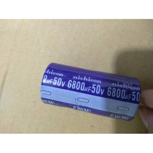 Elco 6800 uf 50 volt