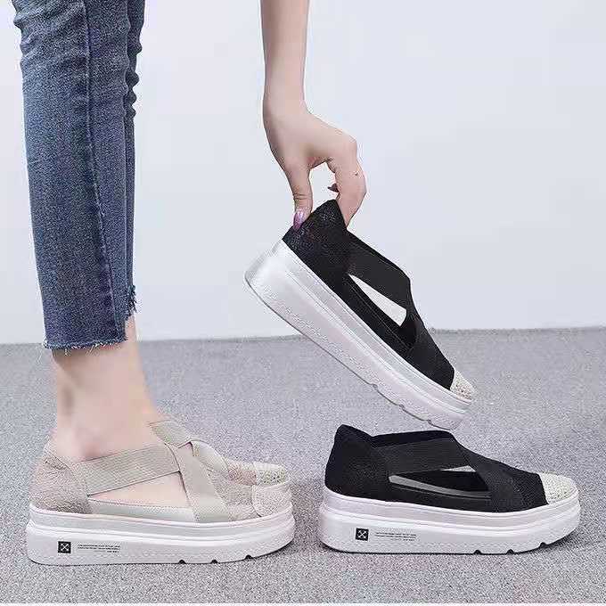 cind 5052  sandal slip on wanita import fashion sandal wanita cantik dan terkiniian sandal best seler