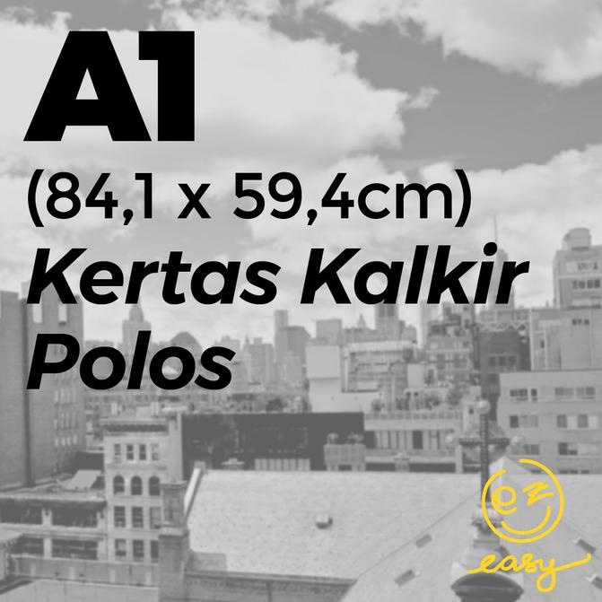 

[KODE MKWJT] Kertas Kalkir A1 Polos
