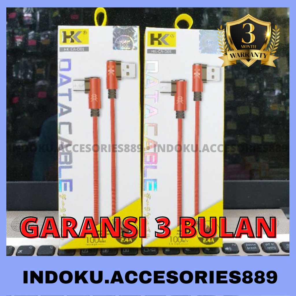 Kabel Data HK-CA-D01 Mirco,LIGHTNING,Tipe C Original