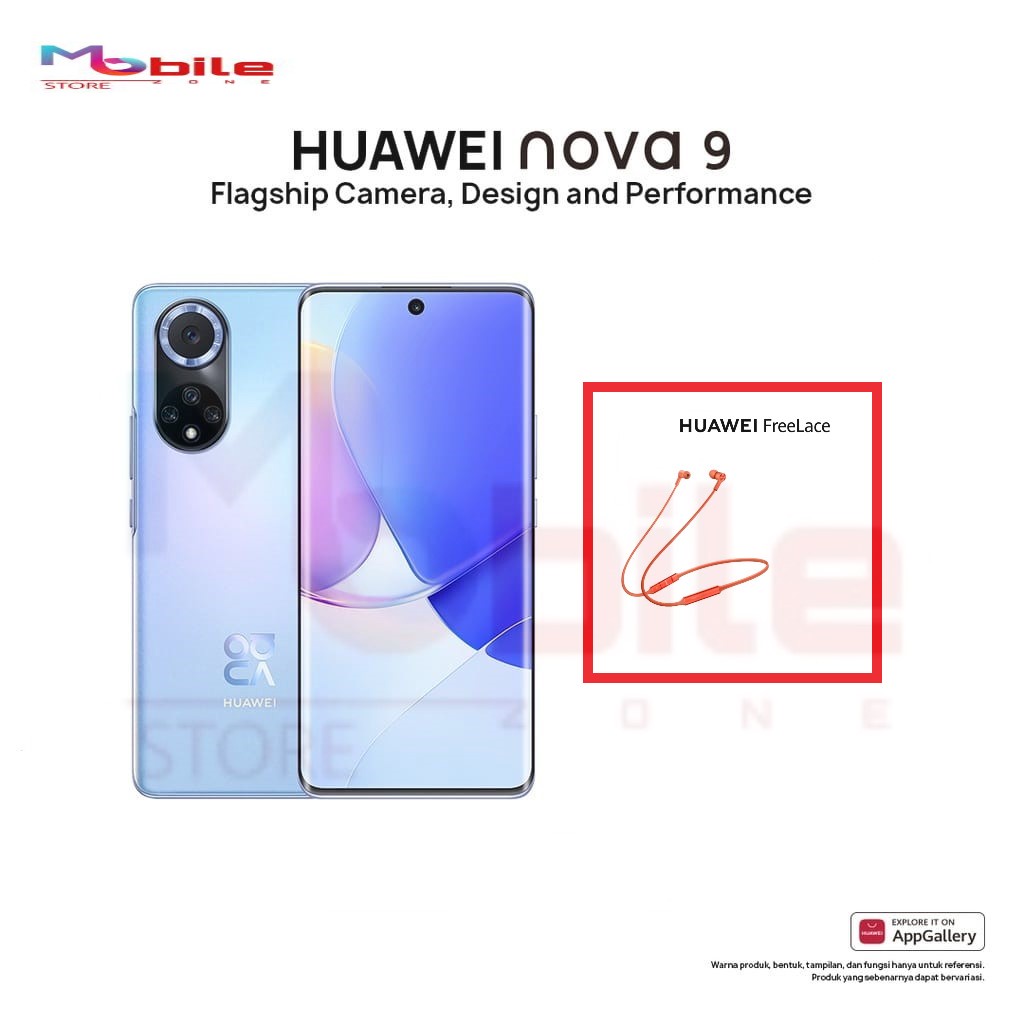HUAWEI nova 9 Smartphone [8+256GB] | 50 MP Ultra Vision Camera (APPGALLERY)