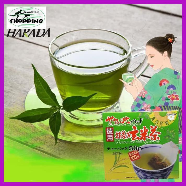 

E6Tdr6G- Harada Yabukita Green Tea Box 50S 100% Japan Teh Hijau Uoy86Ky-