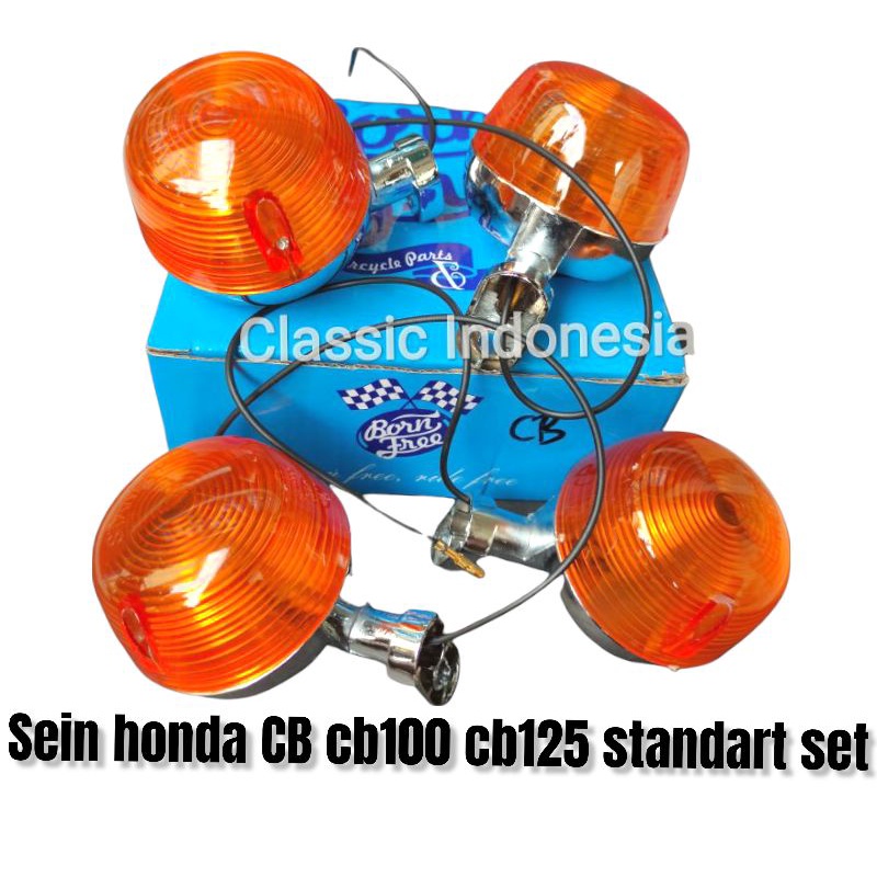 Sein reting honda CB cb100 cb125 standart set depan belakang