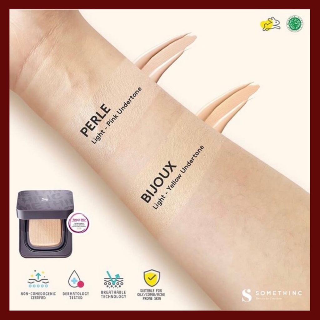 [ FREE GIFT ] SOMETHINC Copy Paste Breathable Mesh Cushion SPF 33 PA++ Original