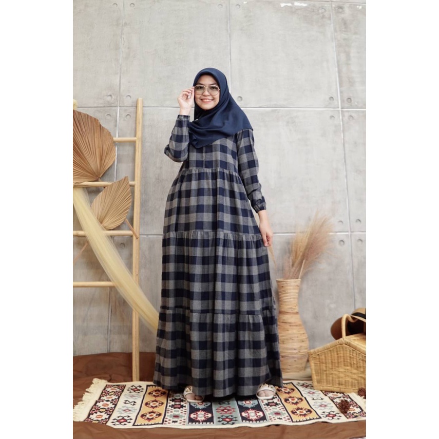 Flanel Dress by Greenism