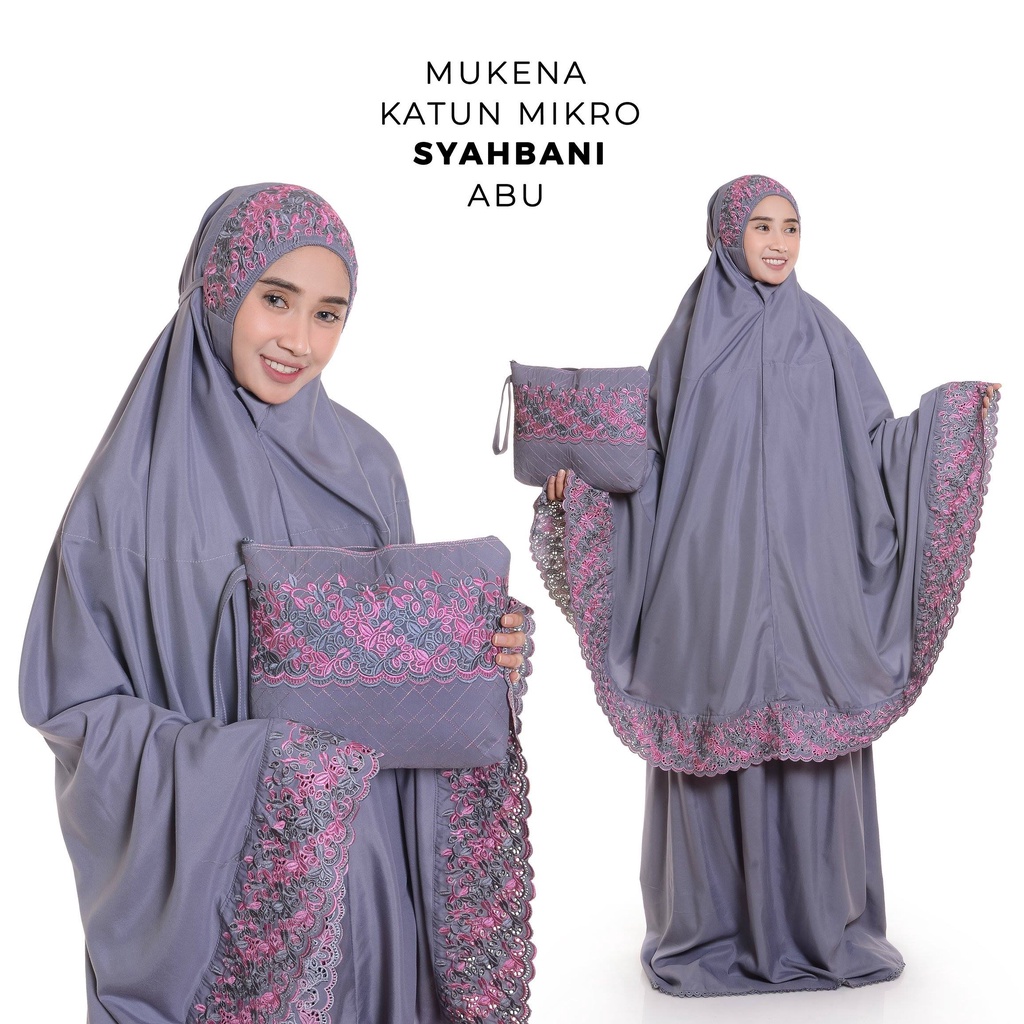 Mukena Dewasa Katun Mikro Syahbani