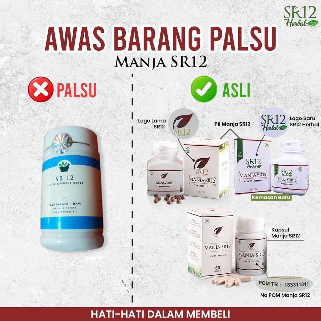 PROGRAM HAMIL WANITA DAN KESUBURAN MANJAKANI HERBAL SR12 BPOM  