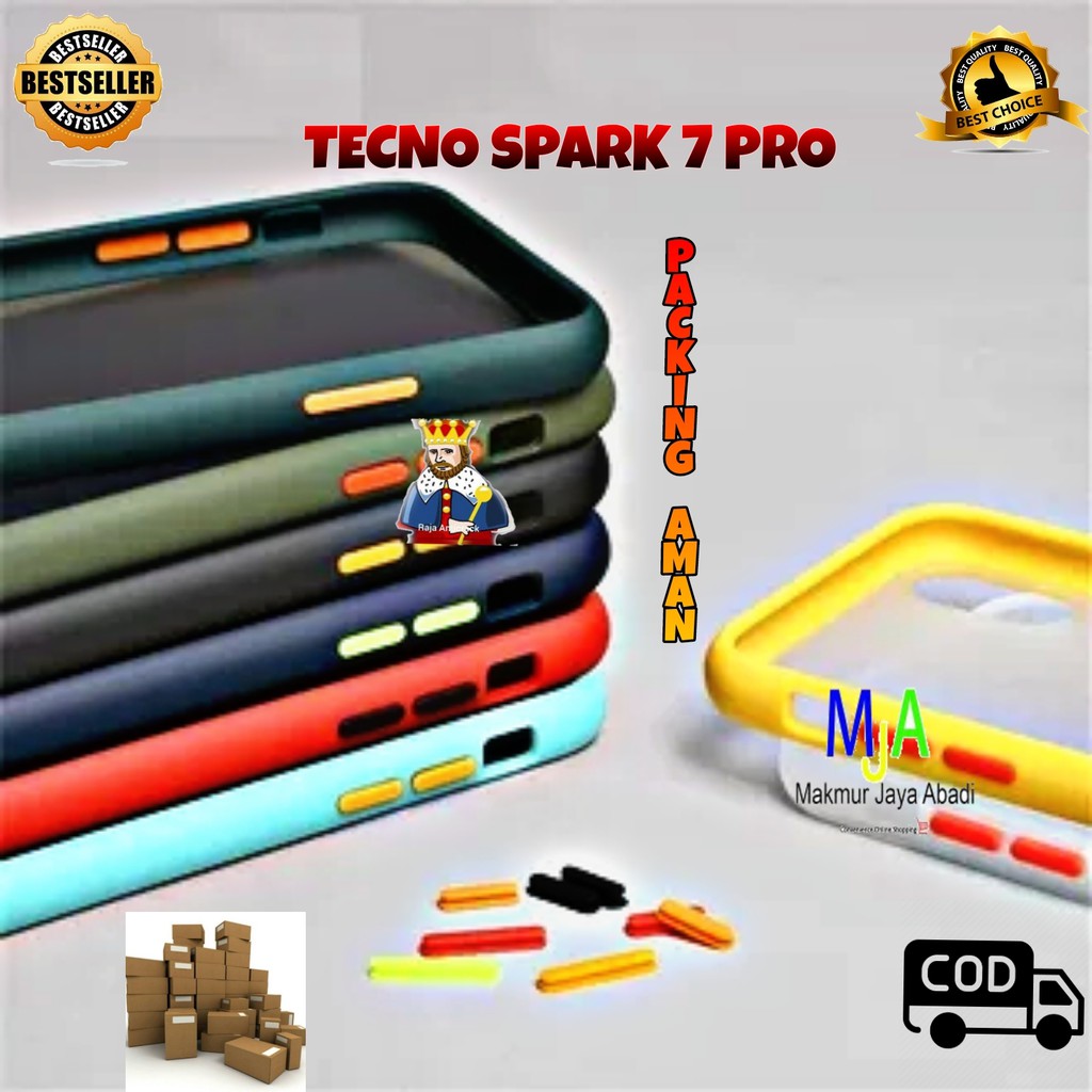 SOFTCASE TECNO SPARK 7 PRO - CASE MATTE FULL COLOUR MY CHOICE BUMPER CASE PELINDUNG KAMERA