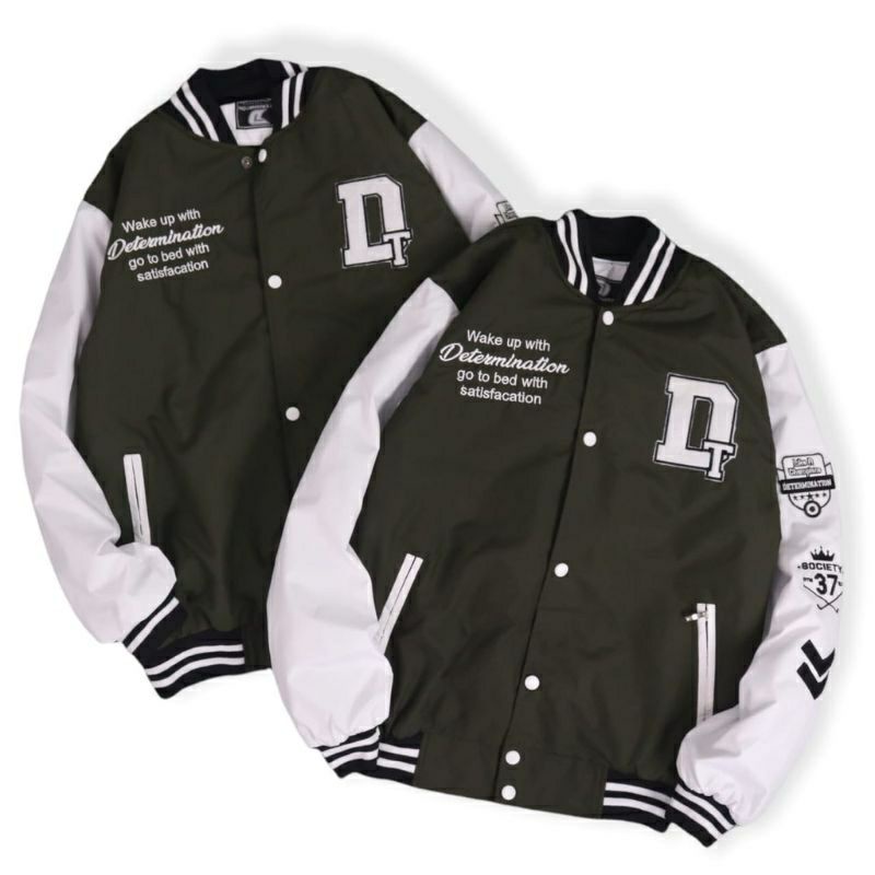 JAKET BASEBALL VERSITY DETERMINATION BOMBER