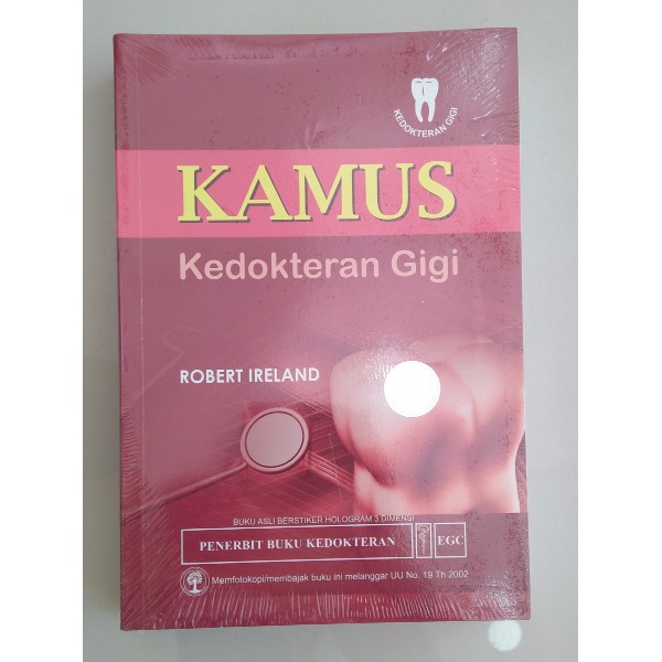 Buku Kamus Kedokteran Gigi