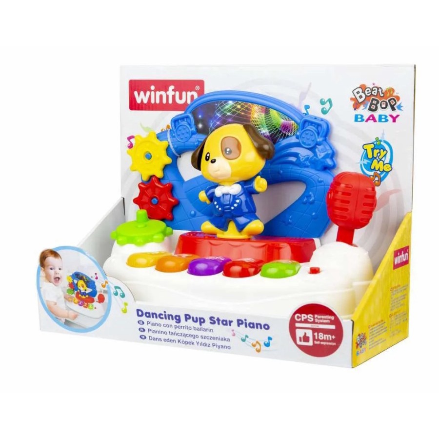 WINFUN Dancing Pup Star Piano - Mainan Musik