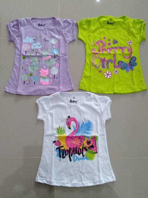 Kaos Kerut Anak (2-5 th)