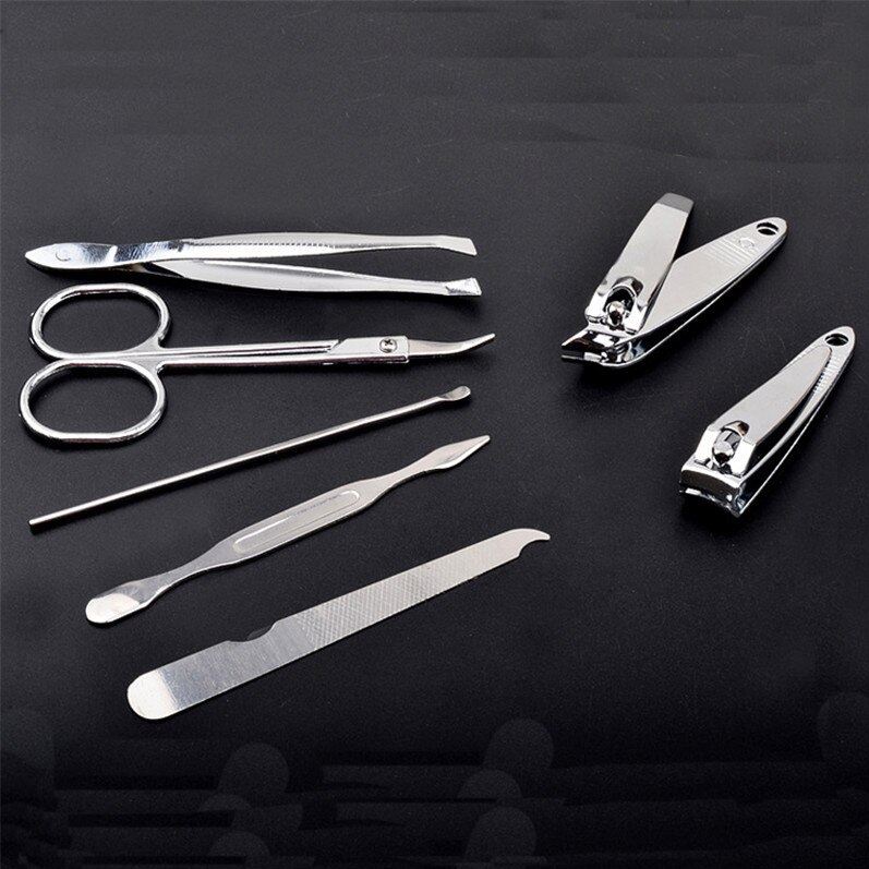 Gunting Kuku Set 7 in 1 I Menicure Pedicure Set Tools I Alat Potong Gunting Kuku