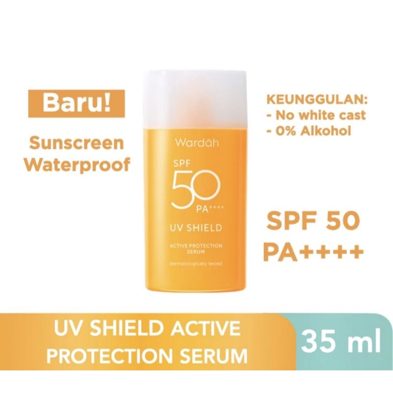 WARDAH UV Shield Essential, Aqua, Active 40ml