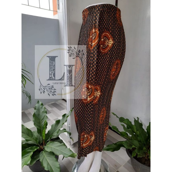 Rok jarik wiron plisket batik truntum garuda