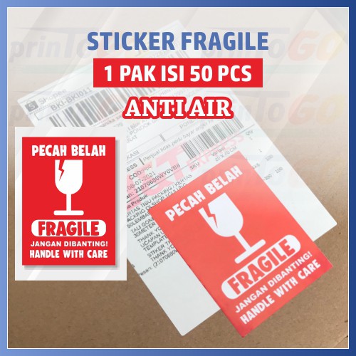 

STICKER FRAGILE / STICKER FRAGILE MURAH 1 PAK ISI 50PCS