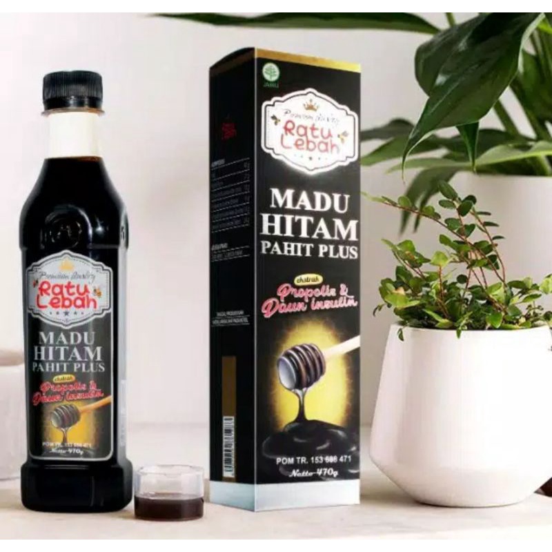 madu hitam propolis pahit ratu lebah