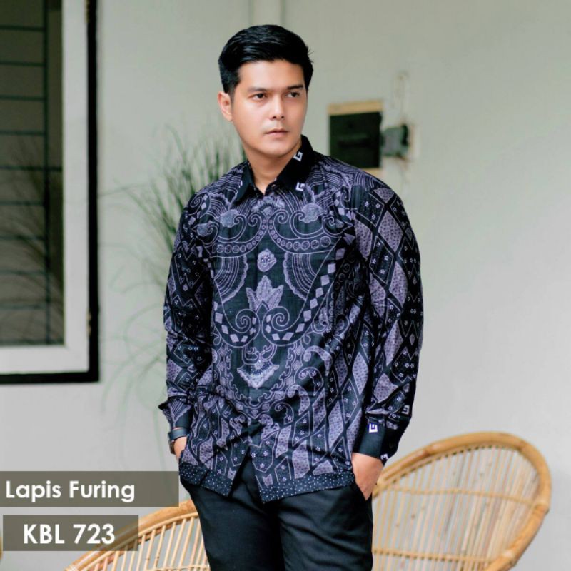 kemeja batik panjang full furing