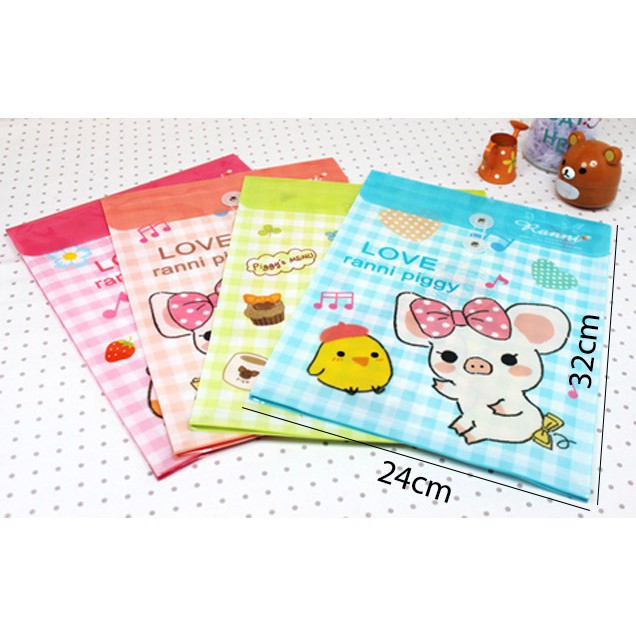 

Korean Stationary Educationshop Amplop File Piggy Vertical