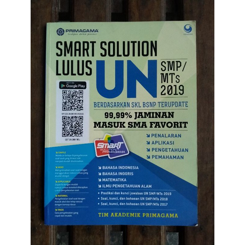 PRIMAGAMA Smart Solution Lulus UN SMP/MTs 2019-0