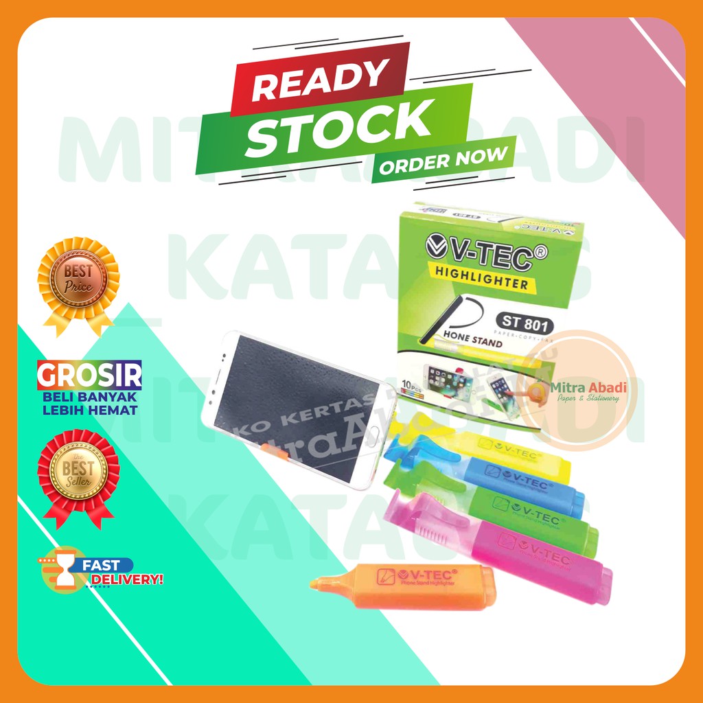 

STABILO HIGHLIGHTER PENANDA VTEC ST801 MIX