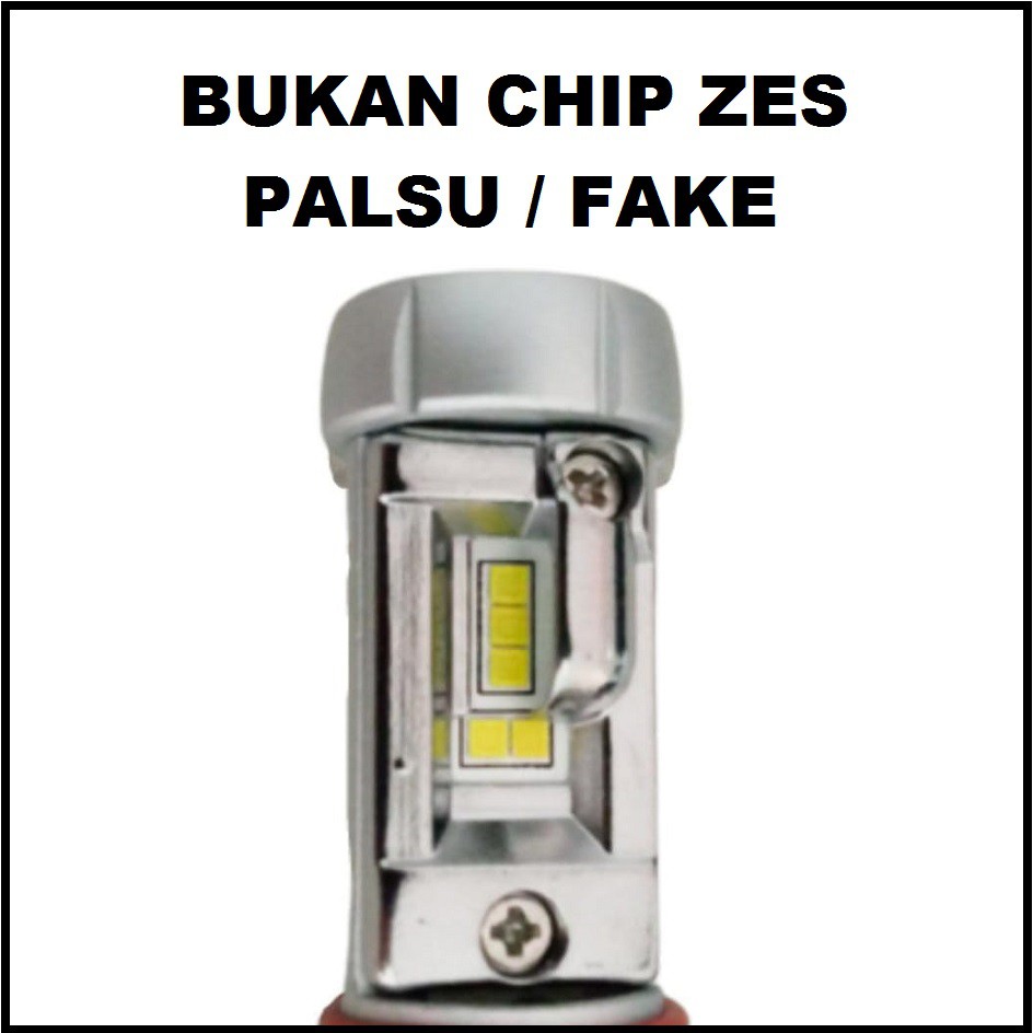 Lampu LED X3 Original ZES Bohlam Utama Mobil H1 H3 H7 H11 HB3 HB4 H4 9005 9006 3 Warna Motor H8 H16