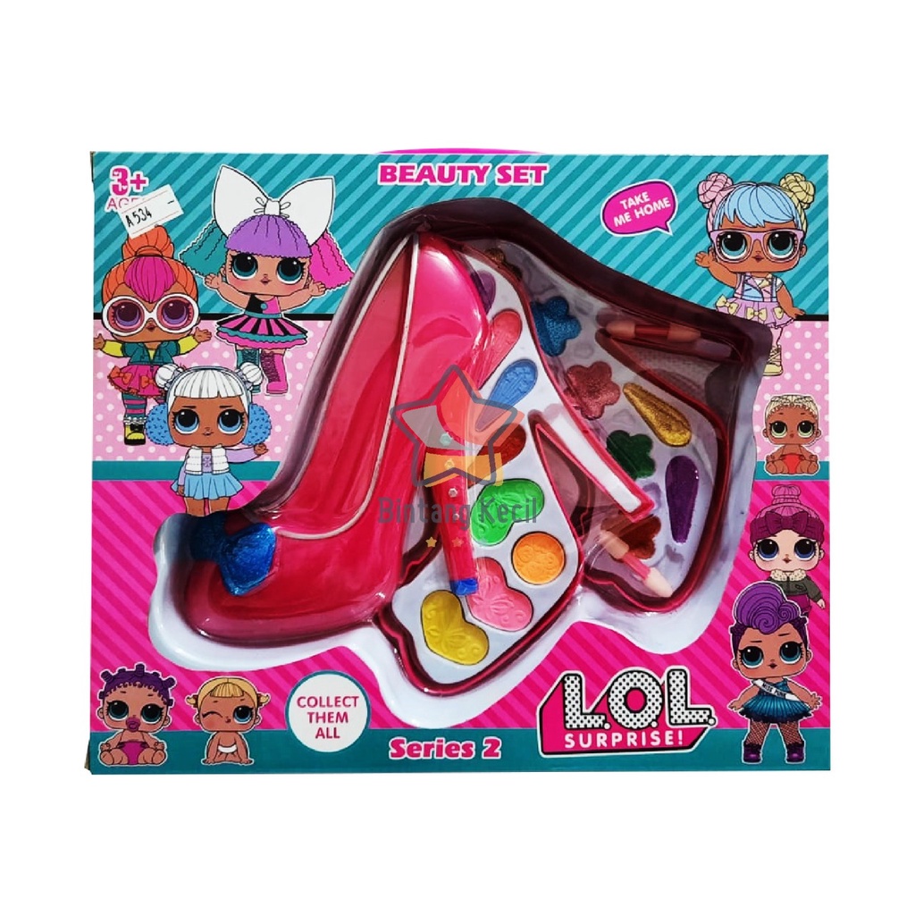 Mainan Fashion Girl Make Up (Sepatu) CS78-A1 (NP818)