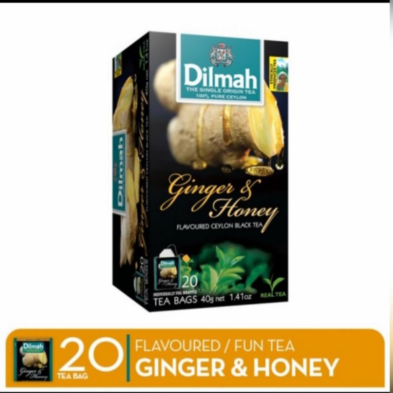 

DILMAH TEA GINGER & Honey - Teh Celup 20 Bags