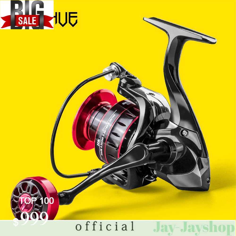 LINNHUE HK Series Reel Pancing Spinning Fishing Reel 5.2:1 8Kg