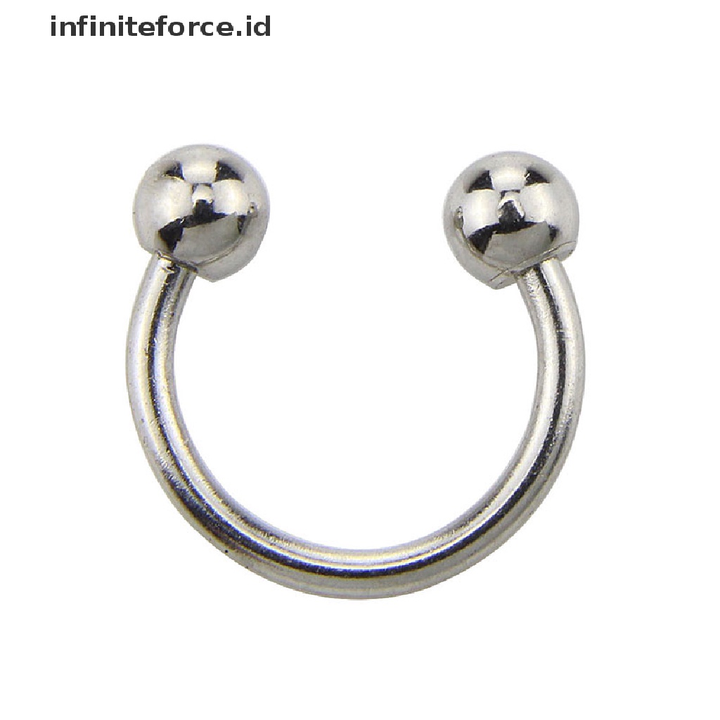 Infiniteforce.id 12pcs / Set Cincin Tindik Tubuh / Hidung Unisex Dewasa