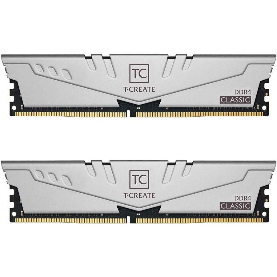 MEMORY TEAM T-CREATE SILVER 16GB Kit (2x8GB 3200MHZ) Dual Channel Kit